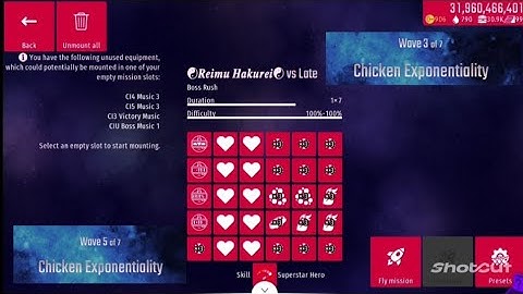 Chicken Invaders Universe: [League Dare] ☯𝑹𝒆𝒊𝒎𝒖 𝑯𝒂𝒌𝒖𝒓𝒆𝒊☯ vs Late with Double Chicken Exponentiality