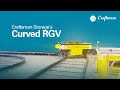 Craftsman Storage's Curved RGV - Sorting and Transfer Vehicle System