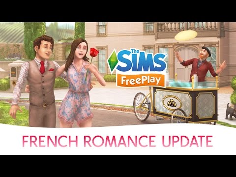 The Sims FreePlay French Romance Official Update Trailer