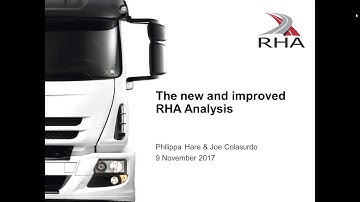 Introducing you to the new and improved RHA Analysis