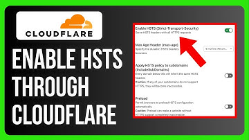 How to Enable HSTS Through Cloudflare