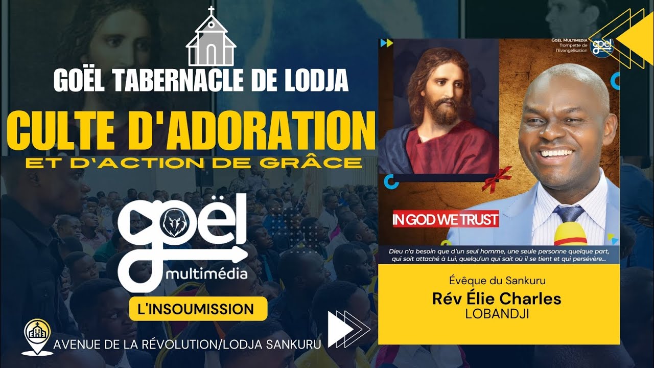 L'INSOUMISSION. Rév Pasteur Élie Charles Lobandji.
