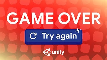 Create great GAME OVER screen in Unity UI - Unity tutorial