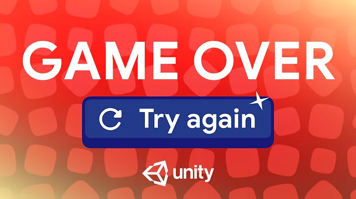 Create great GAME OVER screen in Unity UI - Unity tutorial