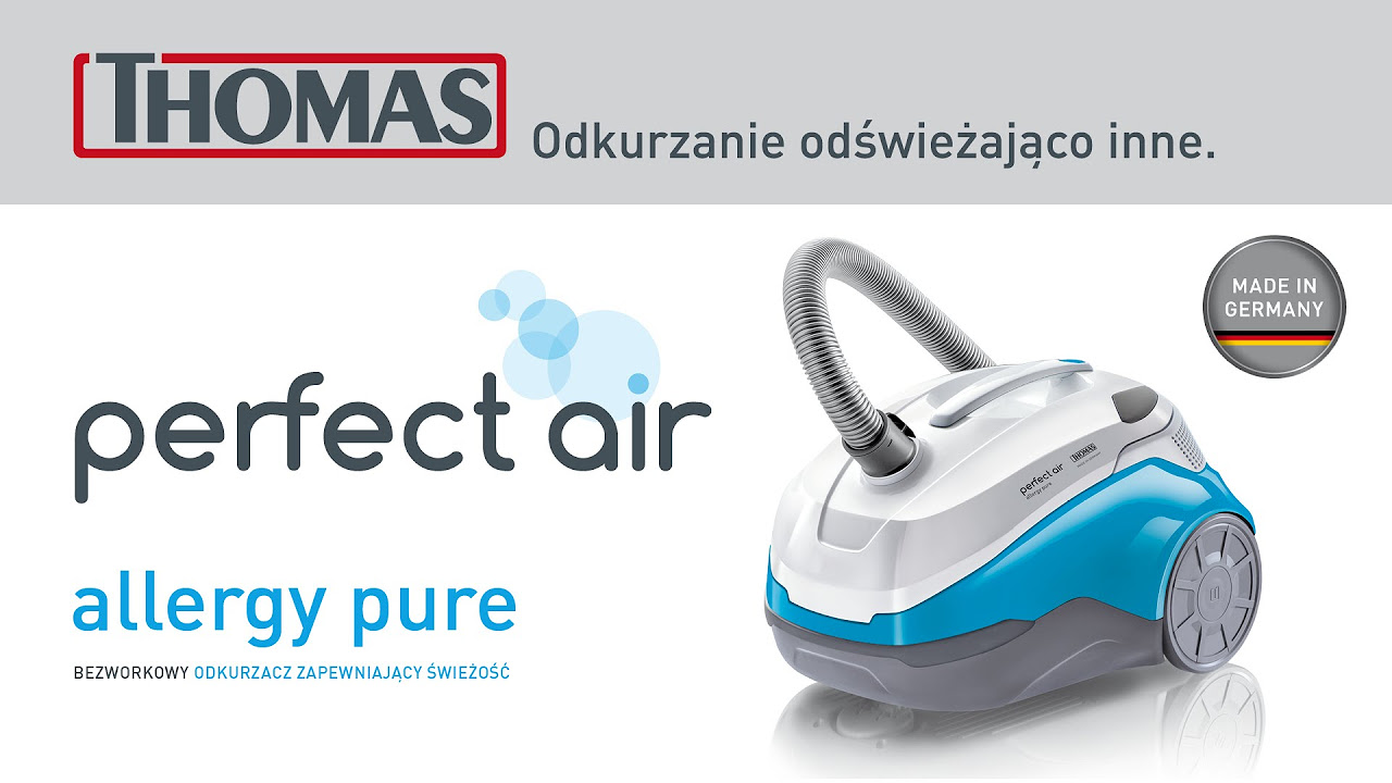 THOMAS PERFECT AIR ALLERGY PURE w teście oczyszczania powietrza