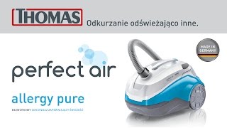 Odkurzacz Bezworkowy W Teście Oczyszczania Powietrza Thomas Perfect Air Allergy Pure