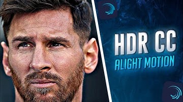 New Sharpen HDR CC Preset Xml | One Of Best CC Preset Xml | Alight motion Preset Xml @Arman_Edits_