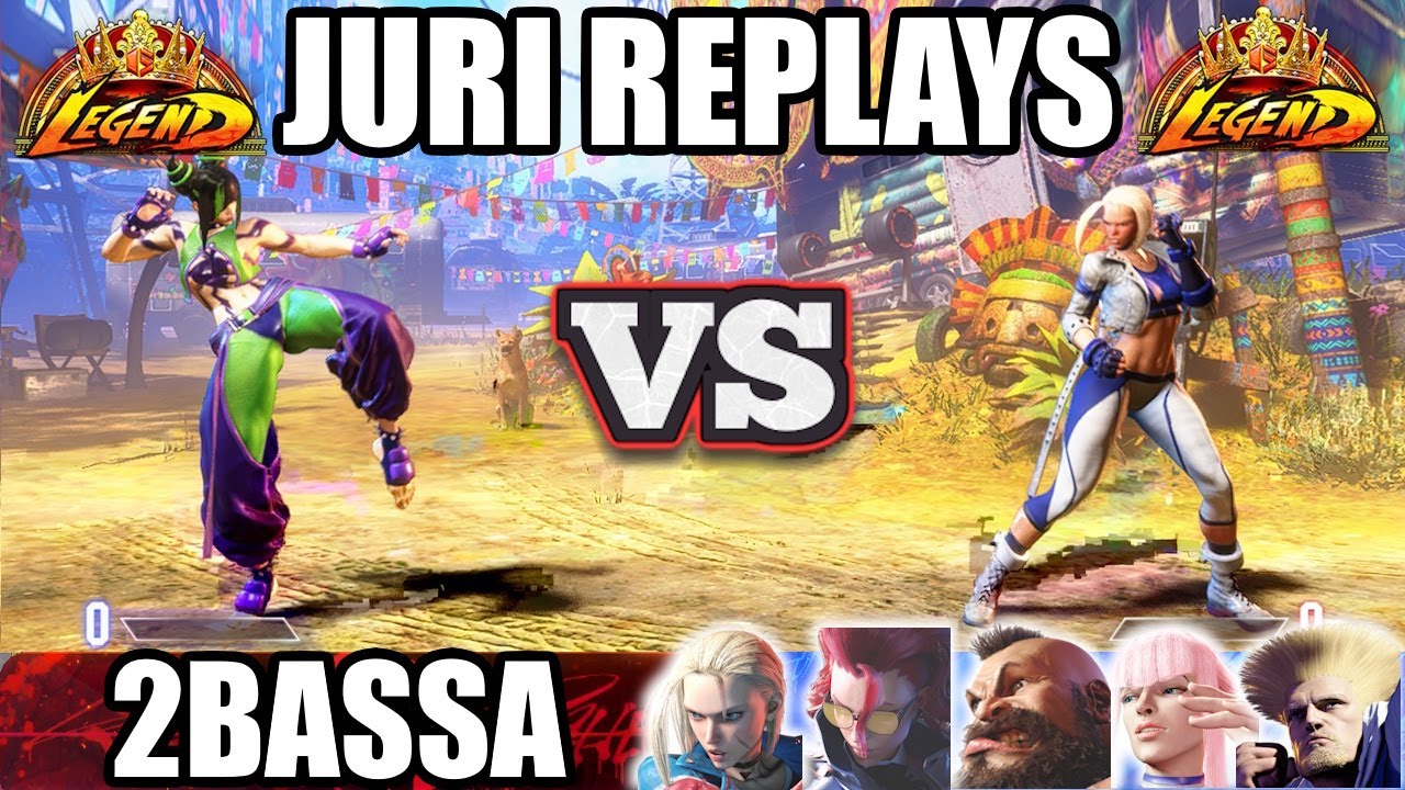 Street Fighter 6 - #7-й Джури 2BASSA против соперников легендарного ранга