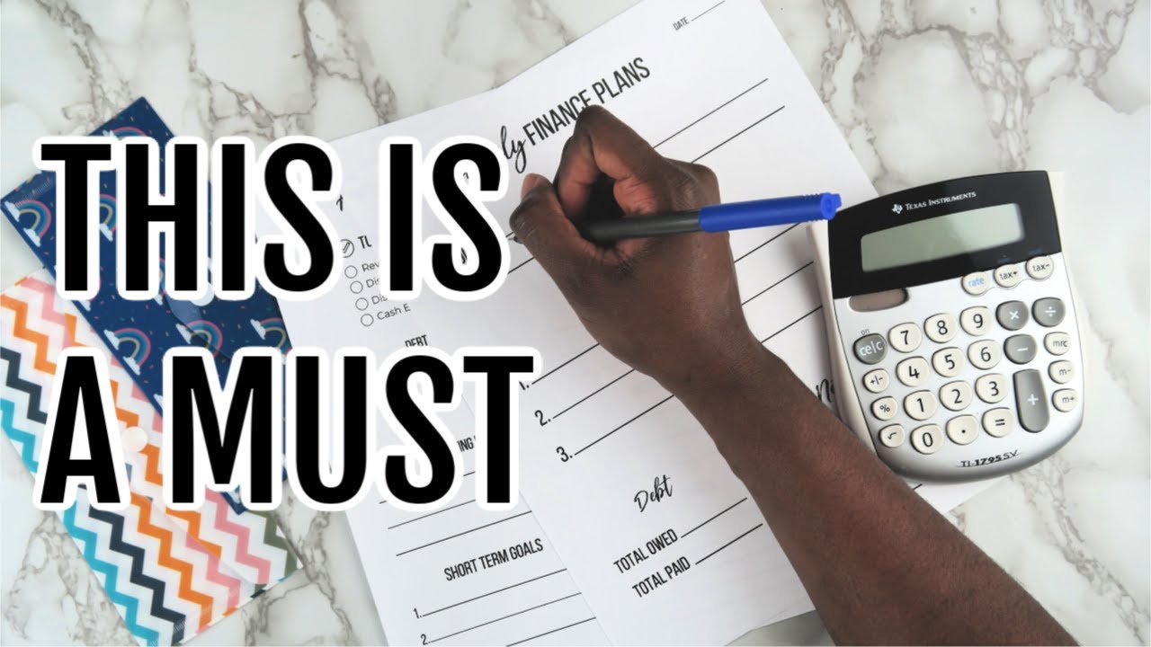 How to set up a FAMILY BUDGETING MEETING - this is A MUST! Budgeting