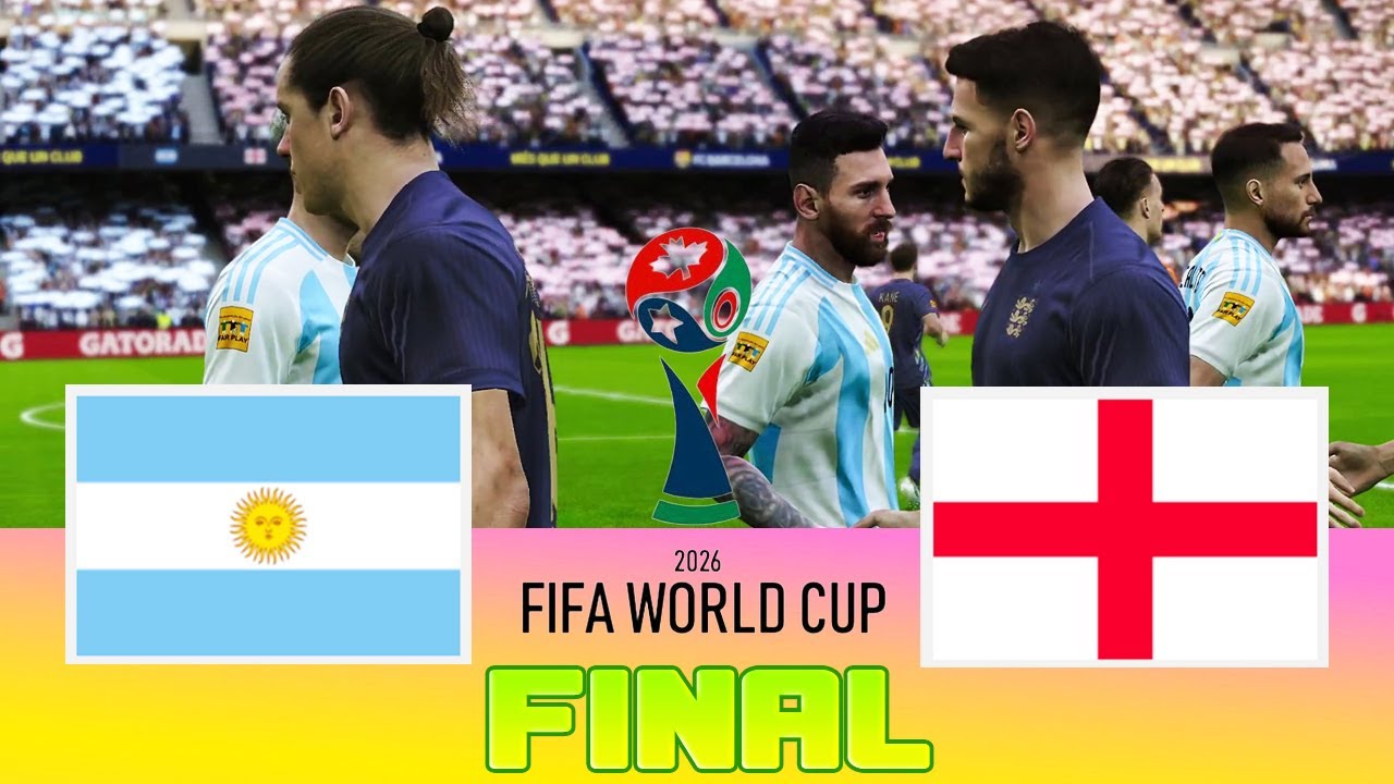 ARGENTINA vs ENGLAND - Final FIFA World Cup 2026 | Full Match All Goals