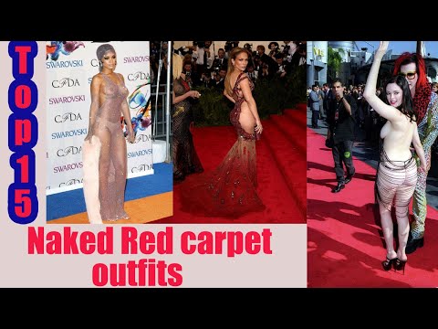 Top15 Naked Red carpet looks of the century so far celebrity moments in history|Inside Film Industry