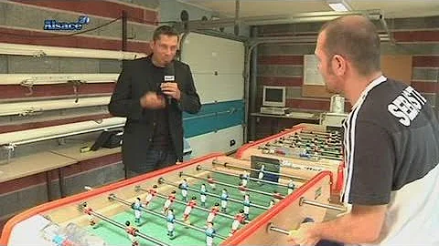 Champion du monde de... baby foot!