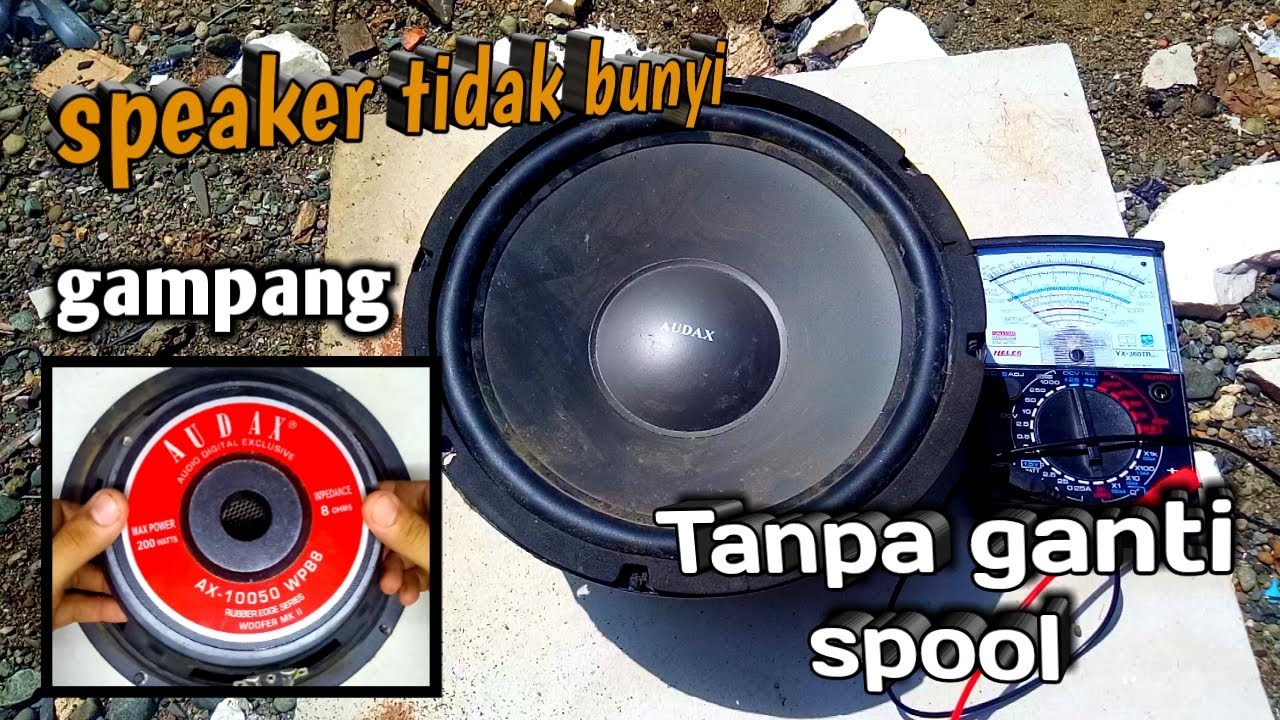 Penyebab Speaker Tidak Bunyi Ini Solusinya Youtube