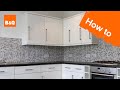 How to fit kitchen units part 2: fitting unit doors & handles How to fit kitchen units part 2: fitting unit doors & handles