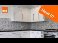 How to fit kitchen units part 2: fitting unit doors & handles