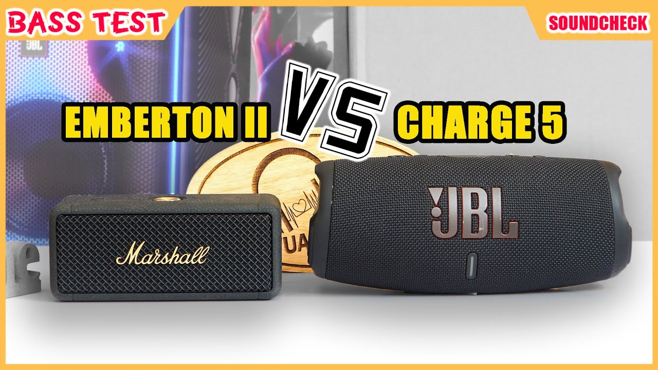 MARSHALL EMBERTON II (2) VS JBL CHARGE 5 TEST SOUND 