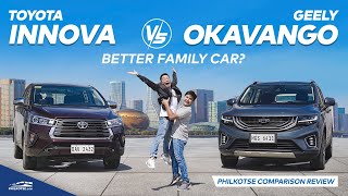 Toyota Innova V vs Geely Okavango Urban Plus Comparison | Philkotse Reviews (w/ English Subtitles)