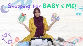 What I shopped for Baby & Me • Pregnancy Shopping • Hospital Bag Packing • Zeba Diaries