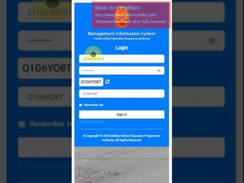 [Mobile] Extended MIS: Student Module: How to login from mobile