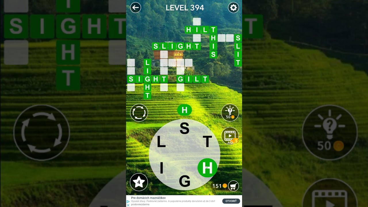 Word Crossword Search level 394