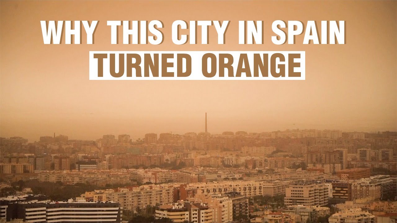 ‘Raining sand’: Why this Spain city turned orange | Wion Originals