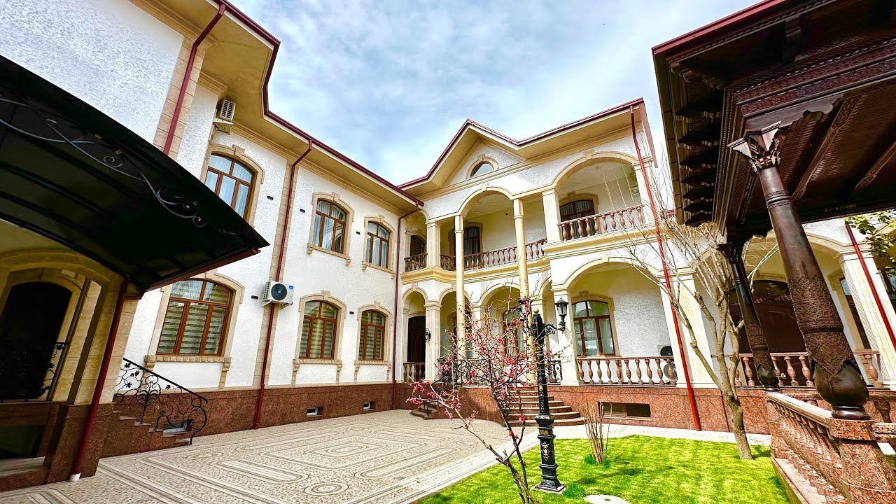 Haqiqiy Hashamatli Hovli😱#uylar #toshkent #недвижимость #uzbekistan ...