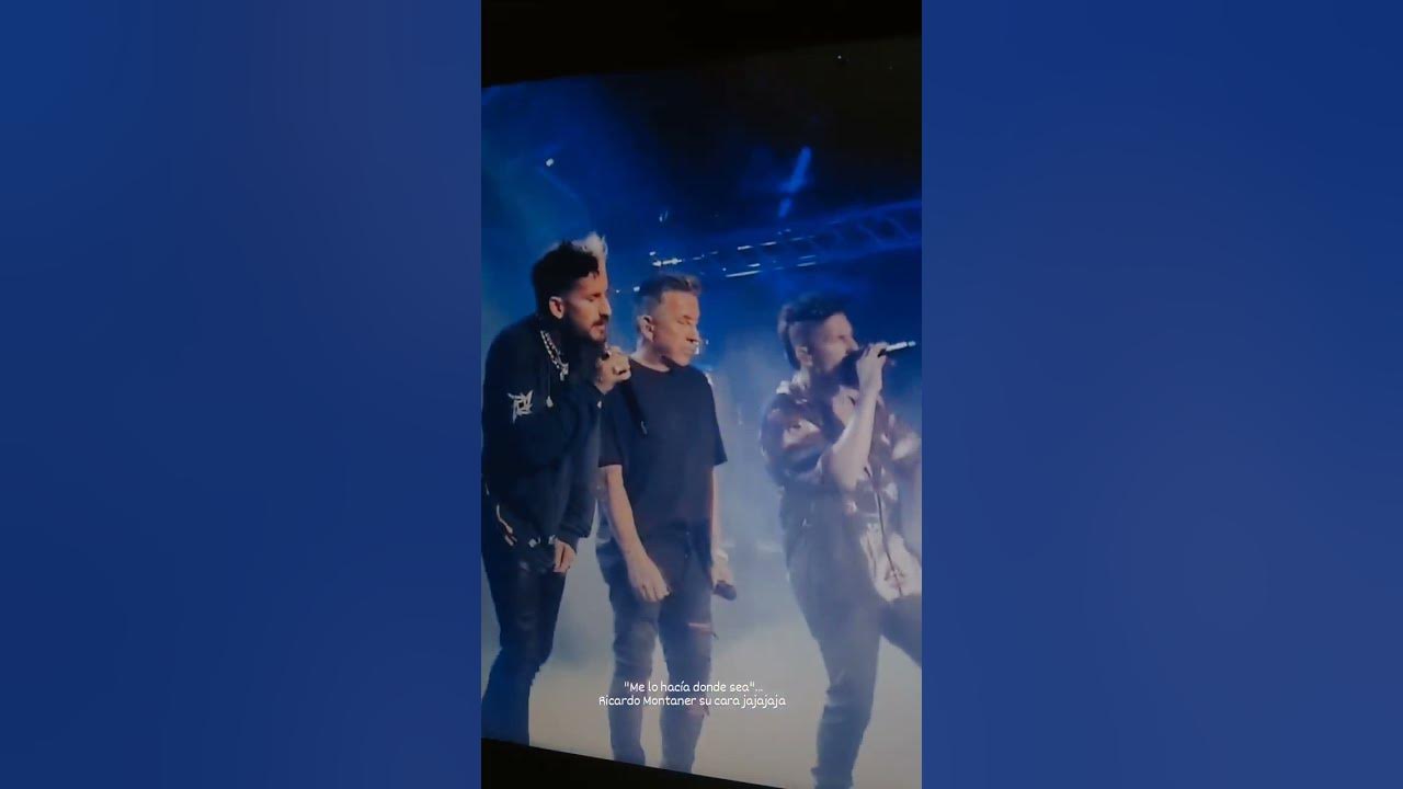 Ricardo Montaner ft Mau y Ricky - Los Montaner live