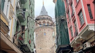 İstanbul Galata ,İstiklal gezimiz