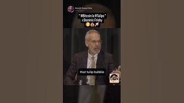 #Bitcoin is #Tulips [SHORT] Dominic Frisby 🌕💰🚀
