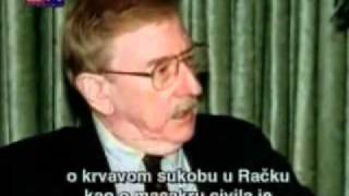 3 NATO's Illegal War Against Serbia  The Lies Of The Racak Massacre In Kosovo part 3.flv