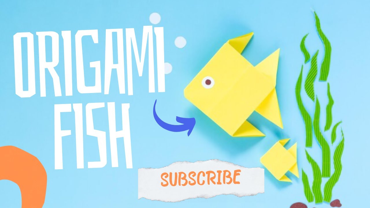 How to Make Paper Fish | Paper Fish Craft For Kids | Paper Craft - YouTube