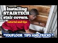 Installing New Stair Treads - STAIRTECH from Home Depot - Part 1