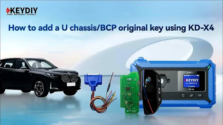 How to Add BMW U Chassis BCP Key with Keydiy KD-X4 OBDII365