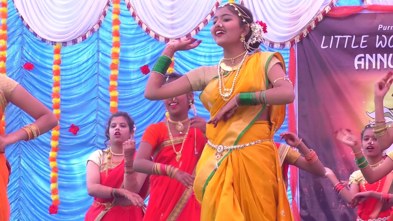 class 7th Girls dance performance by pinga ga pori pinga song. - YouTube