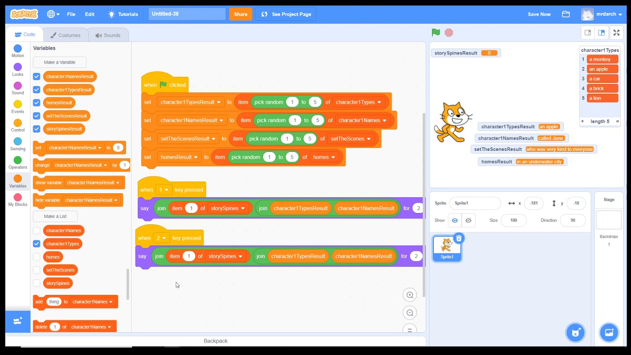 Scratch Story Spine | Step 04 - YouTube