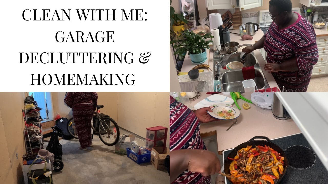 CLEAN WITH ME: WINTER GARAGE ORGANIZATION & DECLUTTERING //HOMEMAKING ...