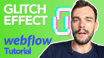 Building a GLITCH EFFECT in Webflow | NoCode Tribe