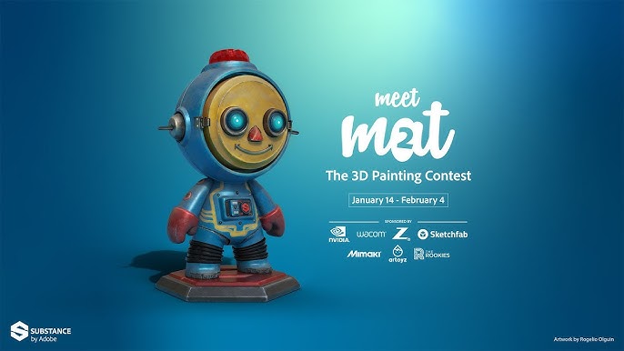 Meet MAT: The Art Book of the 3D Painting Contest: Substance:  9782490071036: : Books