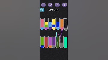 Water Sort Puzzle Level 2060 #bastikahasti #mcstan #bb16winner #haqsemandali #reels #youtubeshorts