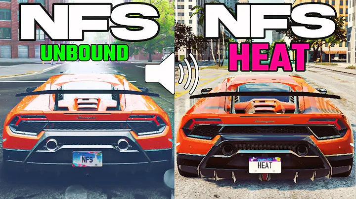 NFS UNBOUND Vs NFS HEAT - Direct Engine Sound Comparison