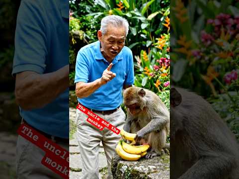 POV: Your Uncle Catches You Stealing… But You’re a Monkey 🍌 | Comedy #bestaivideos #bestaiimagine