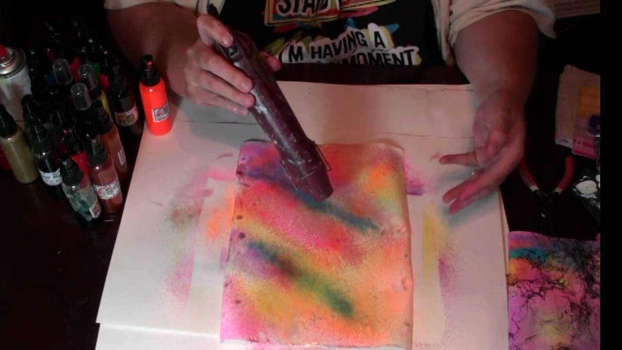 Color Mists- Spray Webbing Background - YouTube