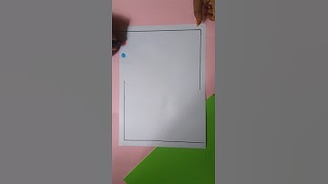 diy project assignment  front page border design using glitter 18 # shorts #youtubeshorts #diy