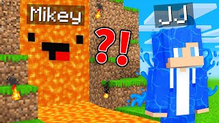 JJ and Mikey LAVA vs WATER Hide and Seek - Maizen Parody Video in Minecraft