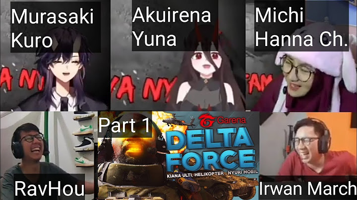 Reaction Mashup Milyhya Garena Delta Force - Kiana Ulti, Helikopter, Mobil Musuh Part 1