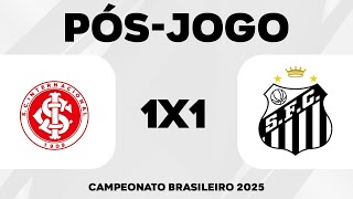 Santos 1 x 1 Internacional - análise e comentários