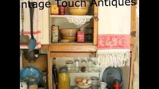Antique Kitchen Display with Hoosier Cabinet Home Decor Decorating In this video you will see how I have used the versatility of the Hoosier kitchen cabinet to showcase my antique kitchenware