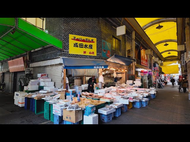 駒川商店街と周辺を散歩【4K大阪街歩き】Japan Osaka 4K walking