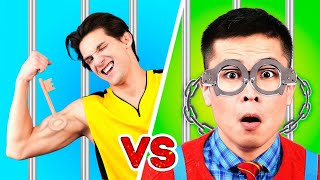 HOW to ESCAPE FROM a STRANGE SCHOOL || Popular VS Nerd by La La Life GOLD