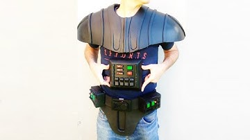 Darth Vader Foam Suit build